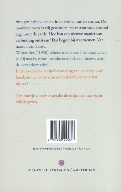 Waarnemen - achterkant
