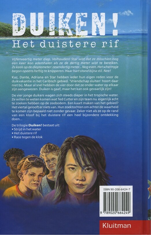 Het duistere rif / Duiken ! / 2 achterkant