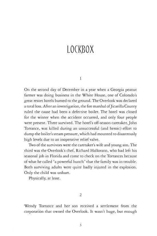 Doctor sleep