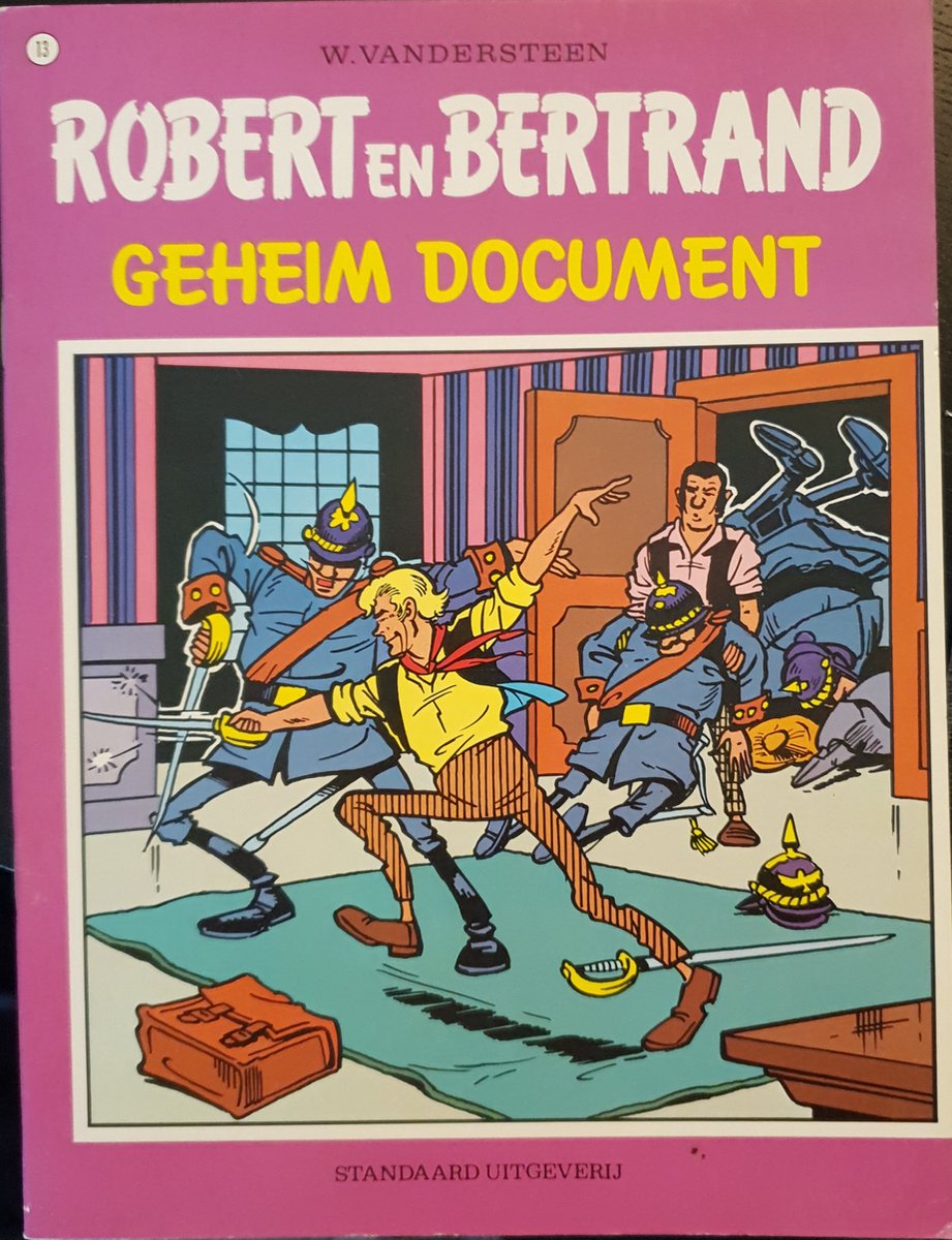 Robert en Bertrand 13 - Geheim document / druk 1