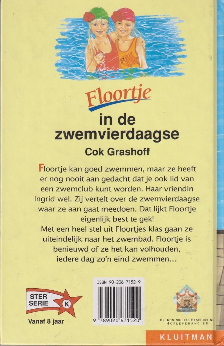 boekenbalie_9789020671520_cover Floortje in de zwemvierdaagse / Sterserie