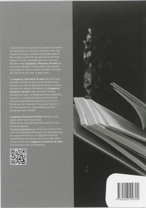 Laagland Literatuur en Lezer Havo Verwerkingsboek Laagland Literatuur en Lezer Havo Verwerkingsboek achterkant