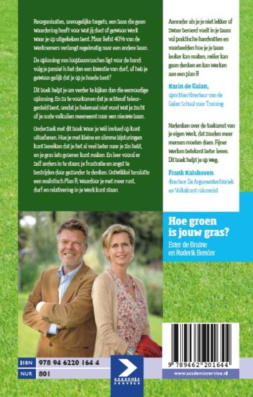 Hoe groen is jouw gras? achterkant