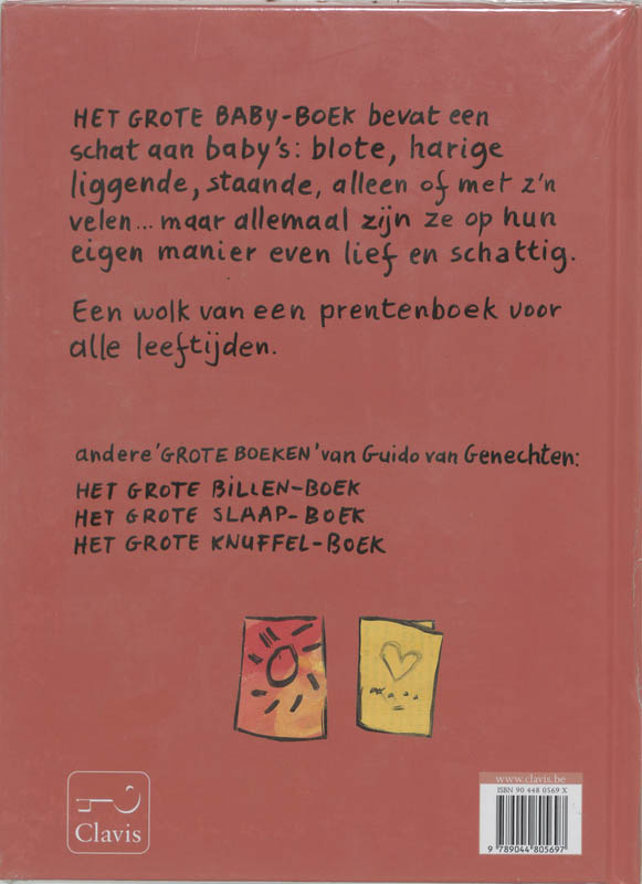 Het grote baby-boek achterkant