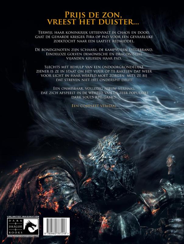 De adem van Andolus / Dark Souls achterkant