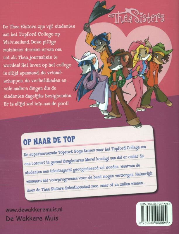 Op naar de top / Thea Sisters / 7 Op naar de top / Thea Sisters / 7 achterkant