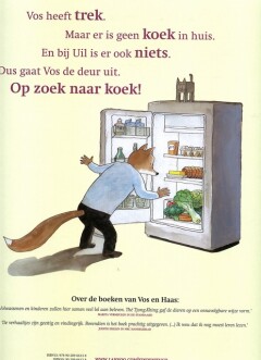 Vos en Haas op zoek naar koek achterkant