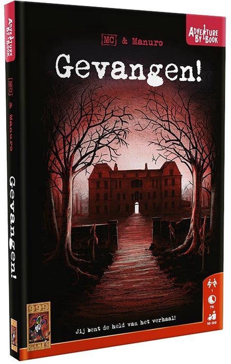 boekenbalie_9789081086943_cover Adventure by Book: Gevangen! Breinbreker