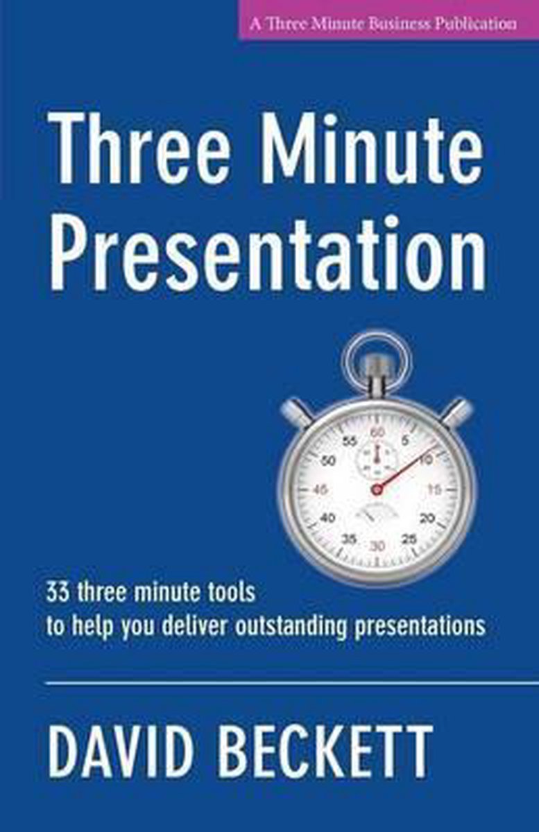 Three Minute Presentation