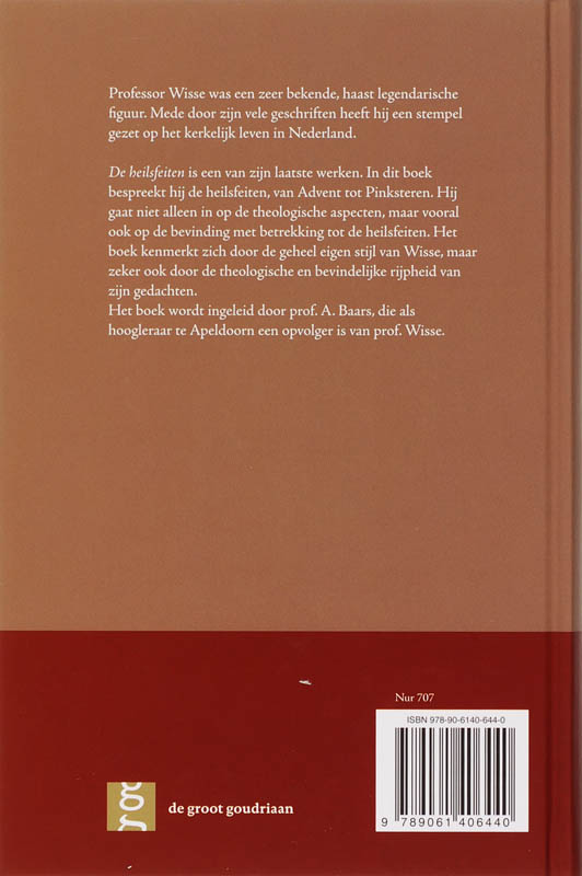 De Heilsfeiten achterkant