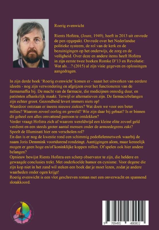 Roerig evenwicht achterkant