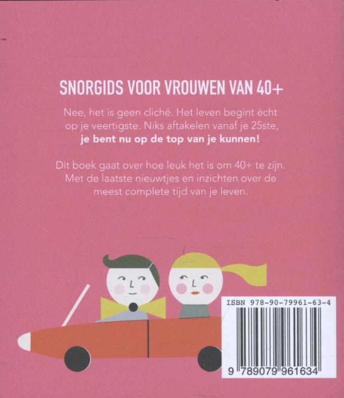 Snorgids voor vrouwen van 40 plus / Snor-gids Snorgids voor vrouwen van 40 plus / Snor-gids achterkant