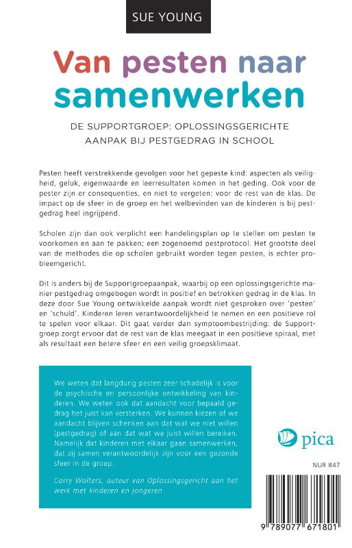 Van pesten naar samenwerken achterkant