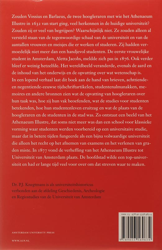 Professoren van de stad Professoren van de stad achterkant