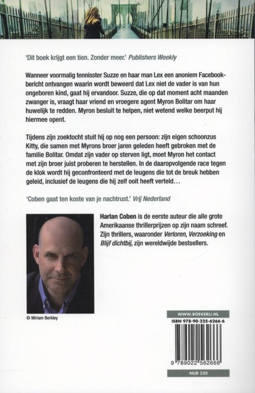 Levenslijn / Myron Bolitar / 10 achterkant