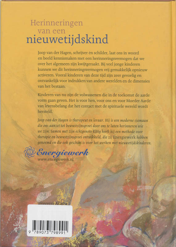 Herinneringen van een nieuwetijdskind achterkant