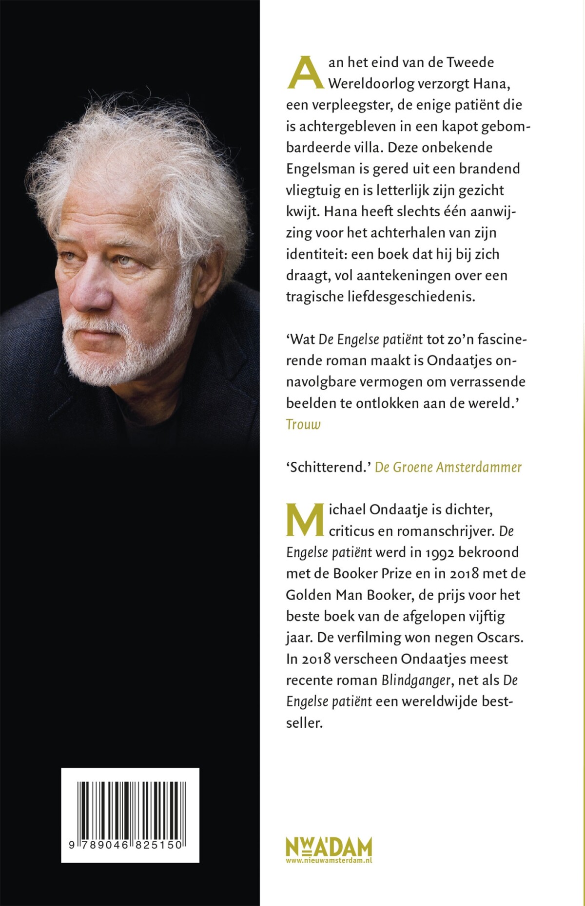 De Engelse patiënt achterkant