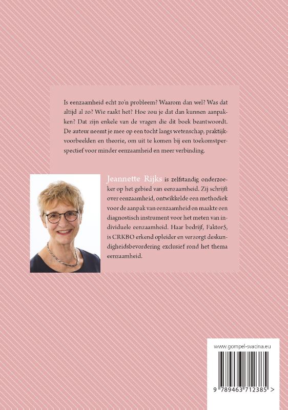 De eenzaamheidsparadox achterkant