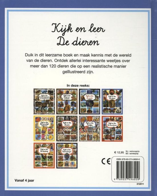 De dieren / Kijk en leer