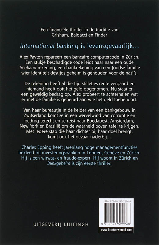 Bankgeheim achterkant