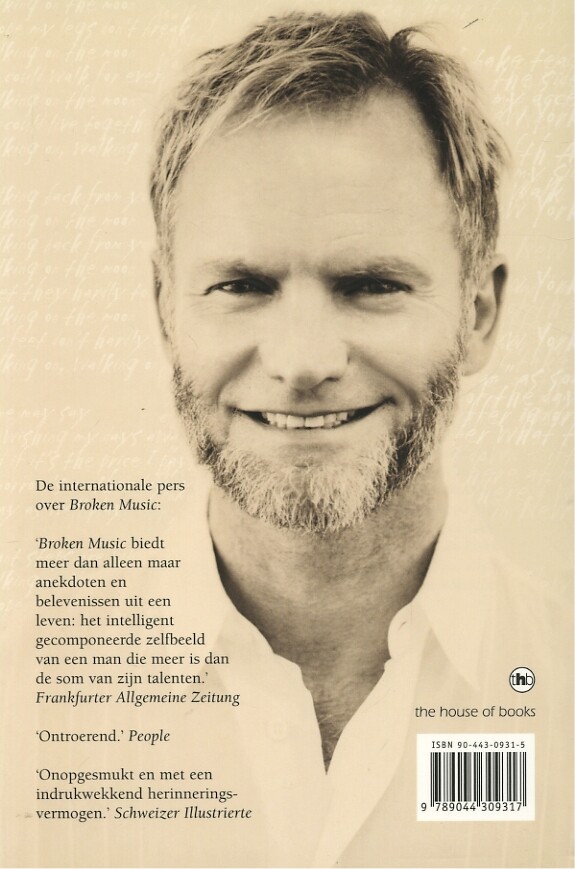 BROKEN MUSIC BROKEN MUSIC achterkant