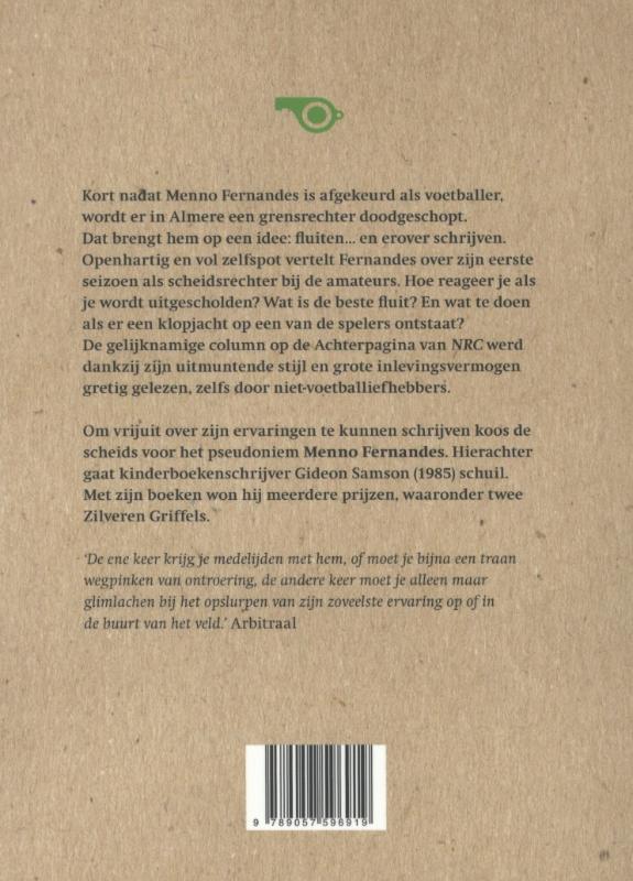 De scheids De scheids achterkant