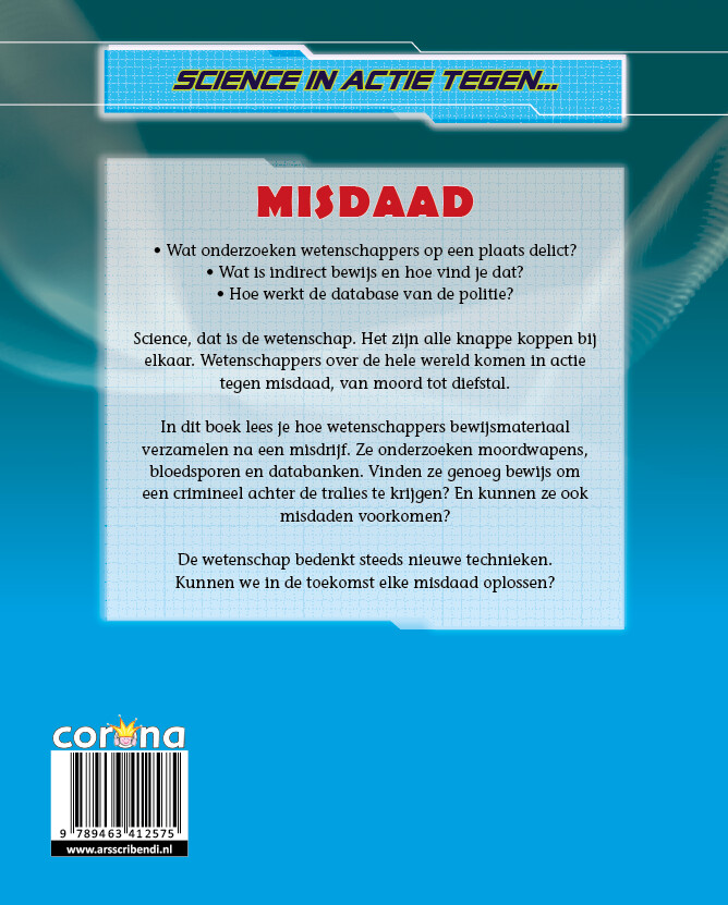 Tegen misdaad / Science in actie... achterkant