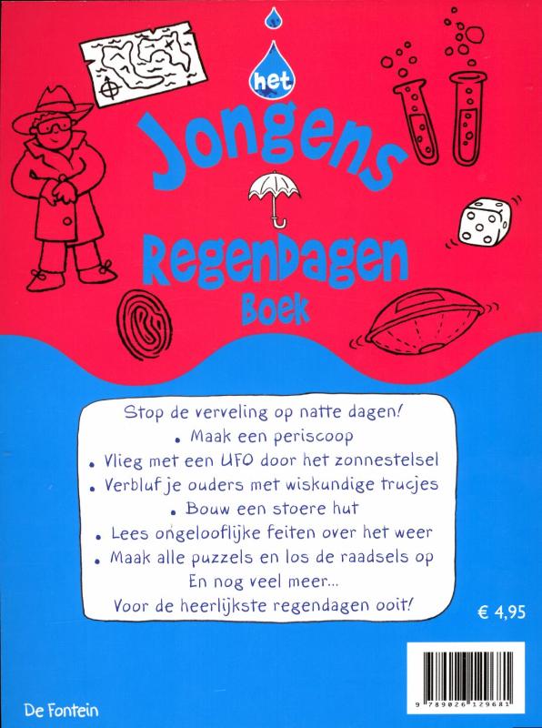 Het Jongens Regendagenboek achterkant