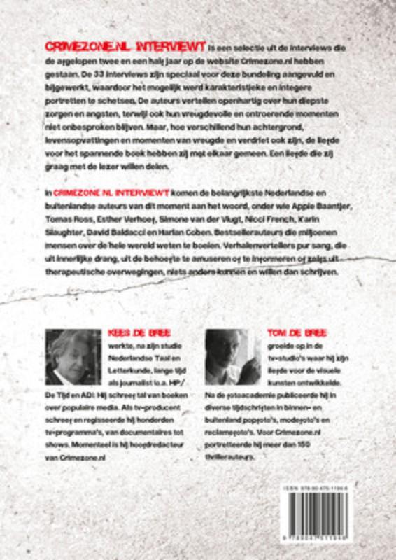 Crimezone.Nl Interviewt Crimezone.Nl Interviewt achterkant