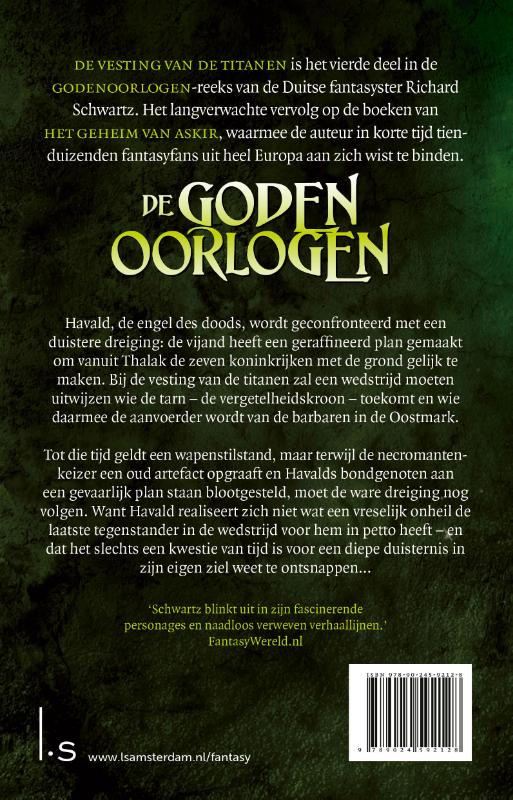 De vesting van de Titanen / De Godenoorlogen / 4 achterkant