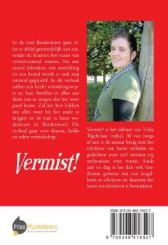 Vermist! achterkant