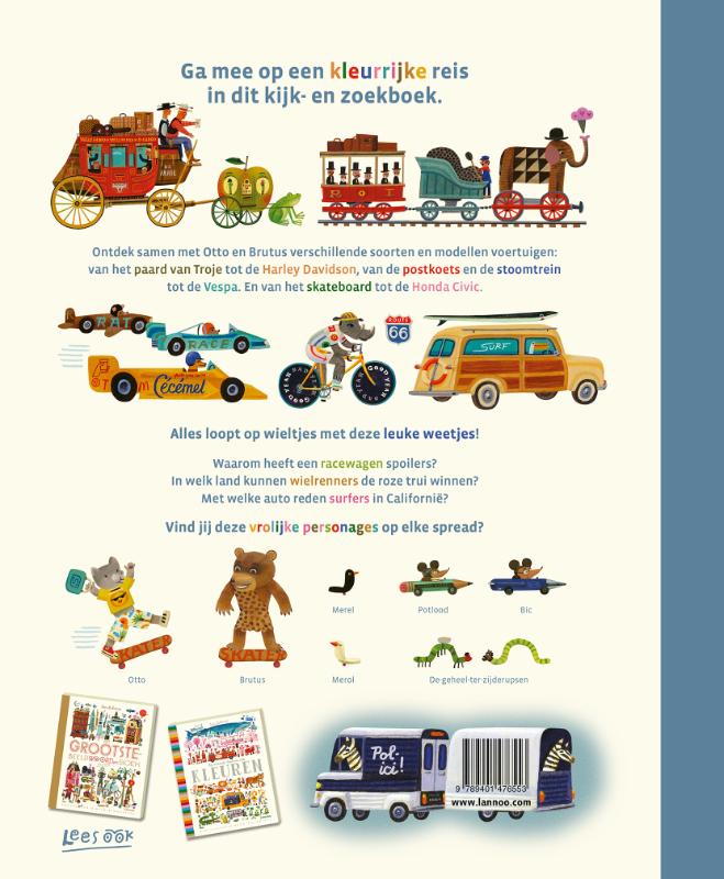 Het vrolijkste en grootste boek van alle voertuigen achterkant