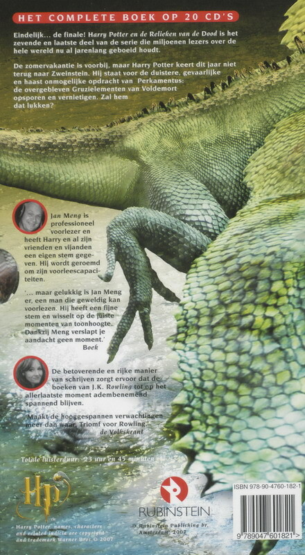 Harry Potter en de Relieken van de Dood / Harry Potter / 7 achterkant