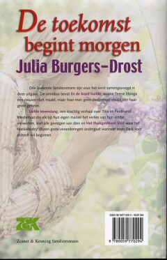 De toekomst begint morgen / Zomer en Keuning familieromans De toekomst begint morgen / Zomer en Keuning familieromans achterkant