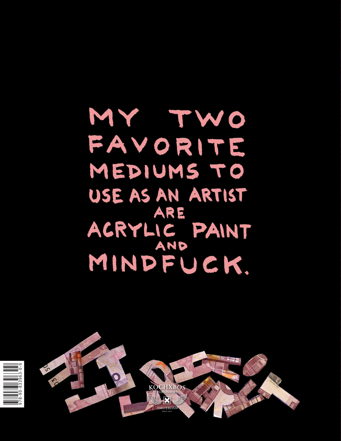 Dadara Here for the Art / Limited Art Books achterkant