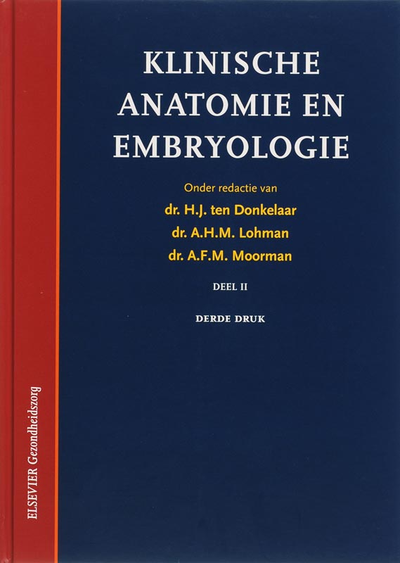 Klinische anatomie en embryologie DEEL 2