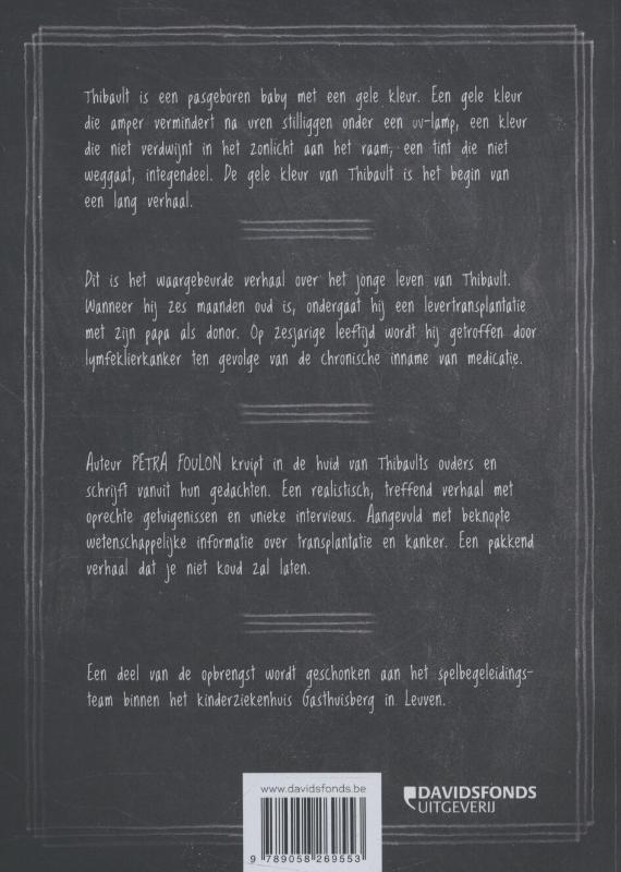 Droom groot Thibault Droom groot Thibault achterkant