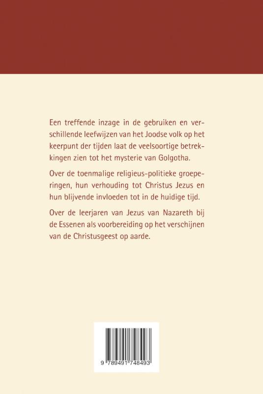 Het leven op het keerpunt der tijden achterkant