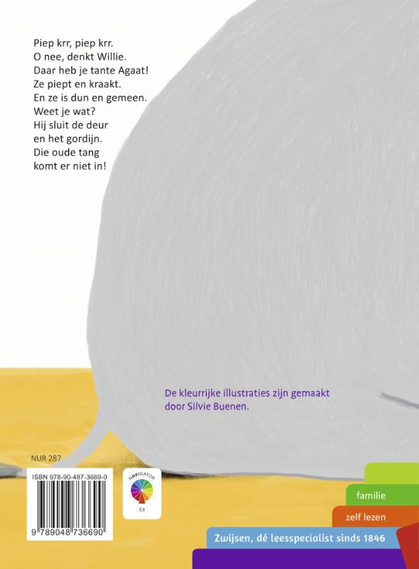 Boven op tante Agaat / AVI-lezen met Paul van Loon achterkant