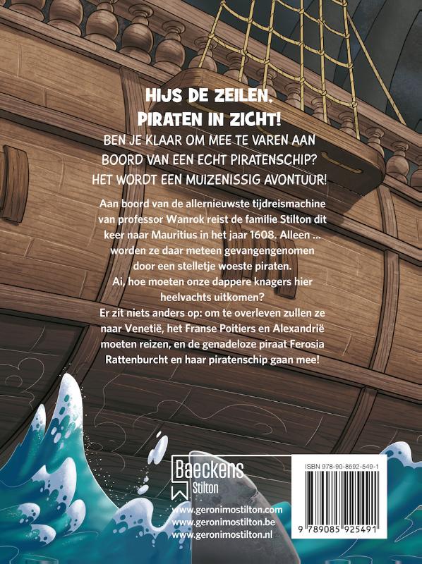 Missie Piraat / Geronimo Stilton Reis door de tijd / 12 achterkant