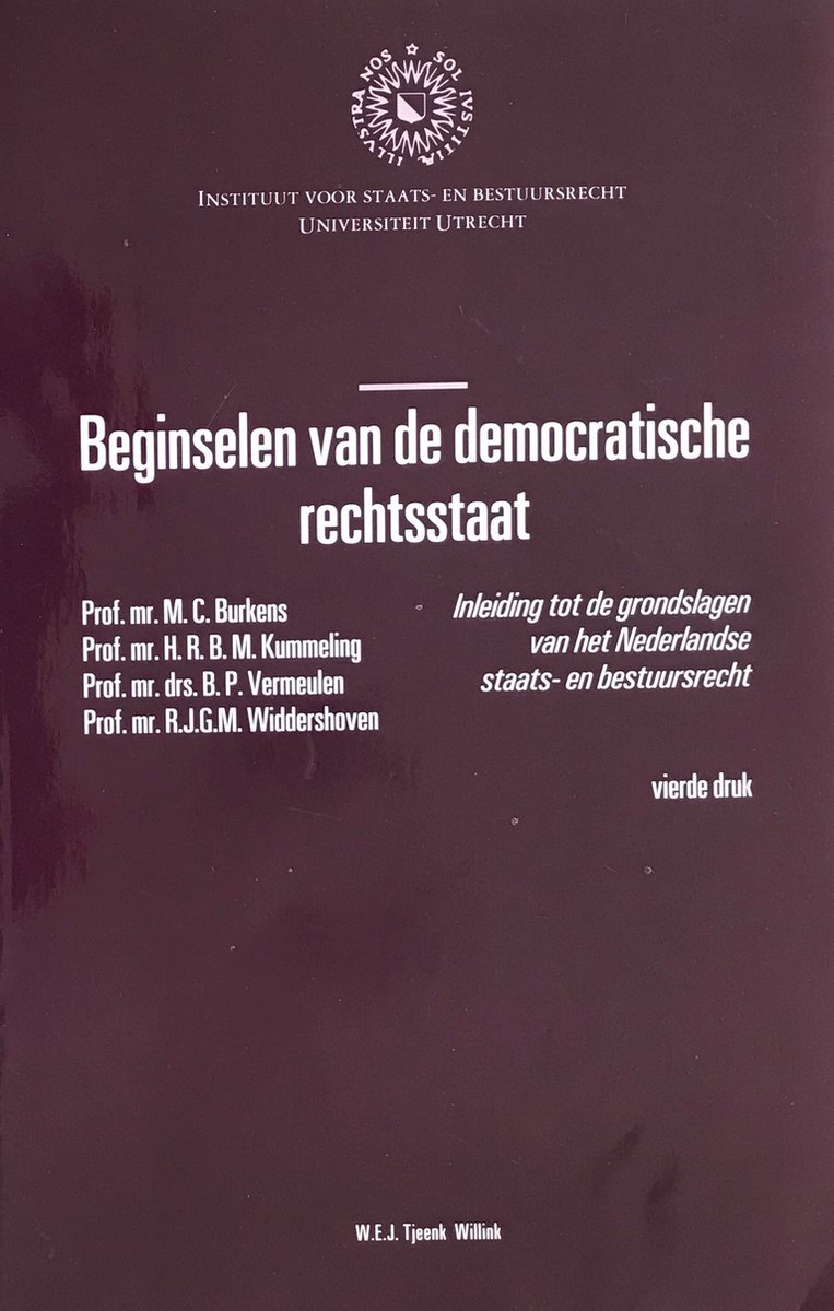 boekenbalie_9789027146892_cover Beginselen van een democratisch rechtsstaat