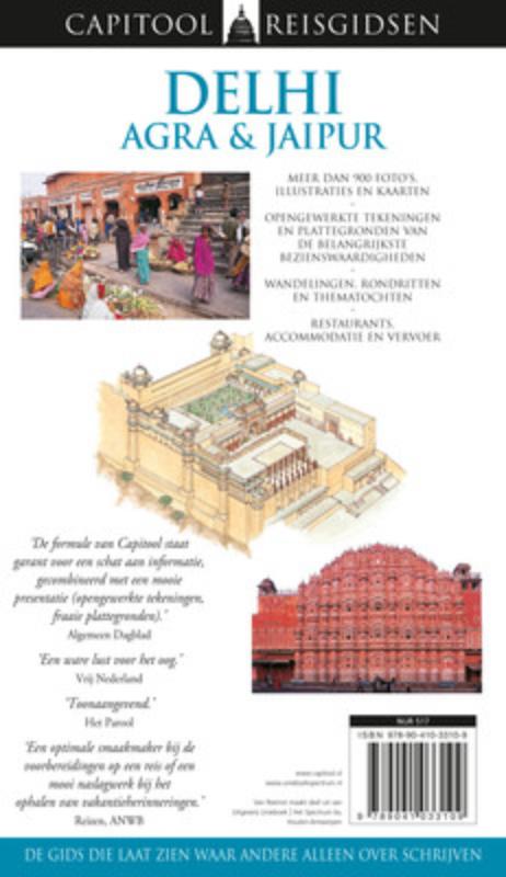 Capitool reisgidsen Delhi, Agra & Jaipur / Capitool reisgidsen achterkant