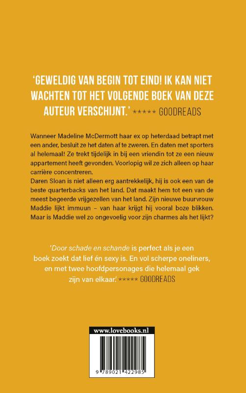 Door schade en schande / Dearest / 3 achterkant