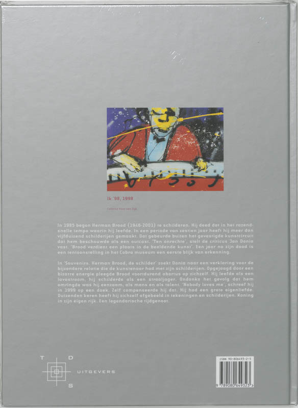 Herman Brood, de schilder / Souvenirs achterkant