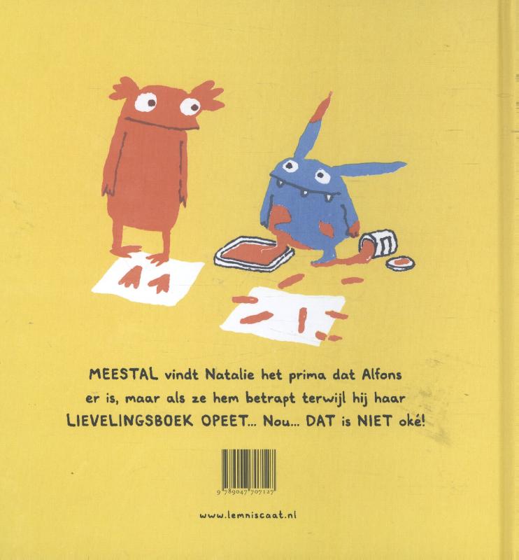 Alfons, nee! Dat is niet oké! Alfons, nee! Dat is niet oké! achterkant