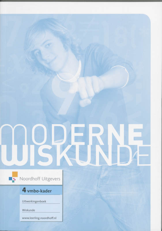 boekenbalie_9789001797393_cover Moderne Wiskunde  / 4 Vmbo-Kader / Deel Uitwerkingen