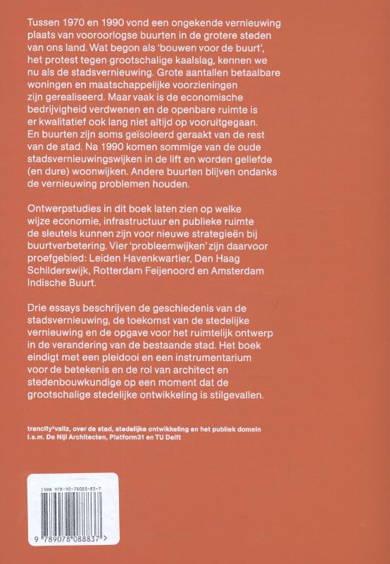 Vernieuwing van de stadsvernieuwing achterkant