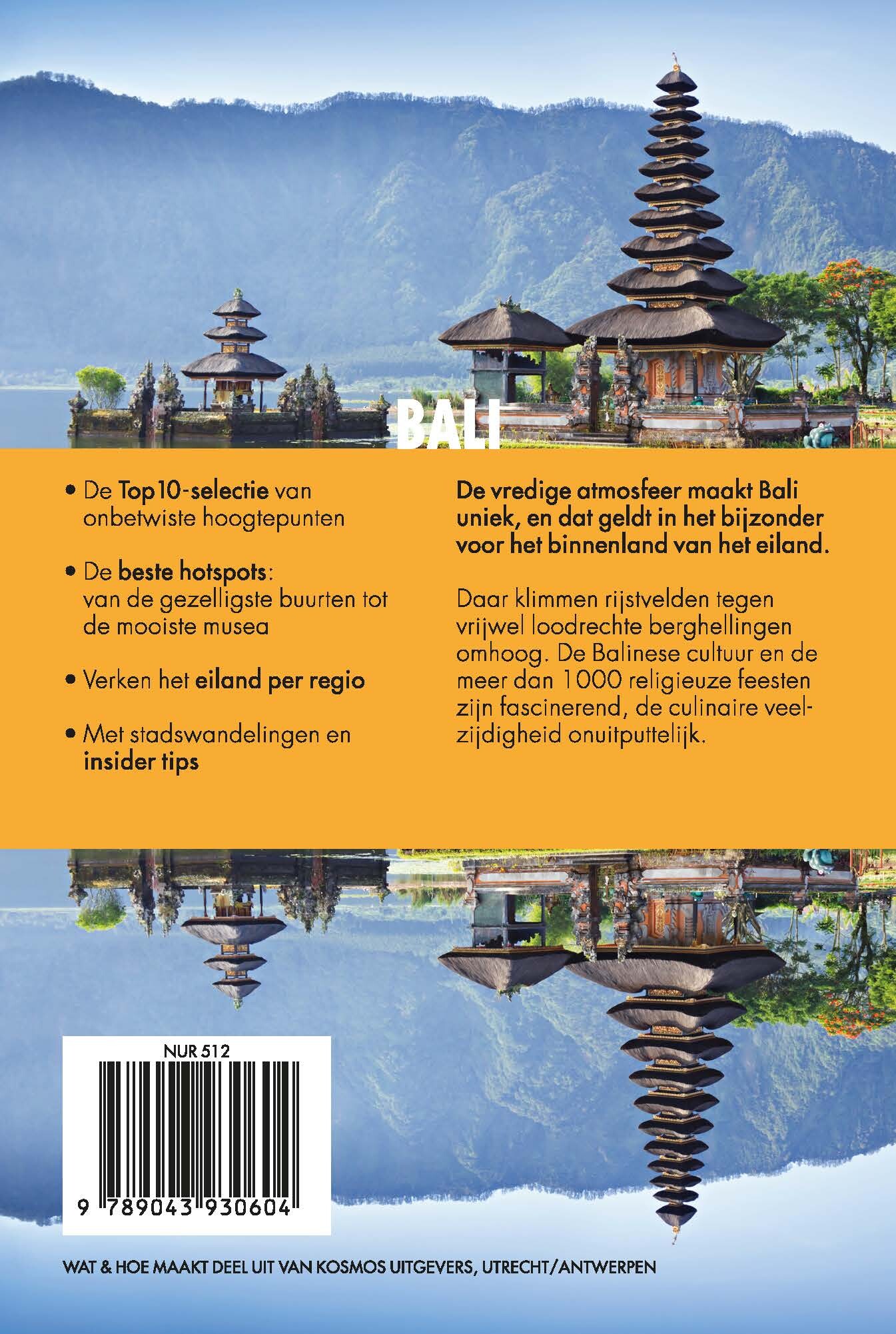 Bali / Wat & hoe reisgidsen achterkant