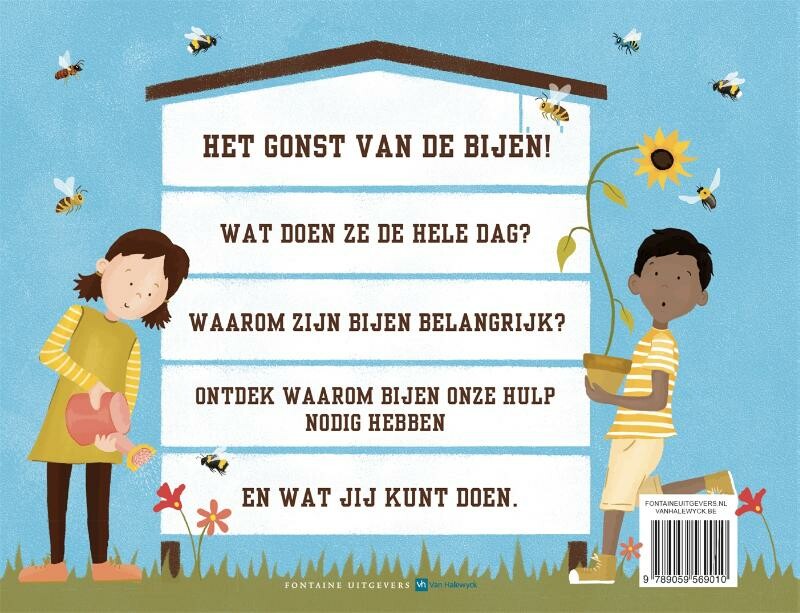 Bijenboek achterkant