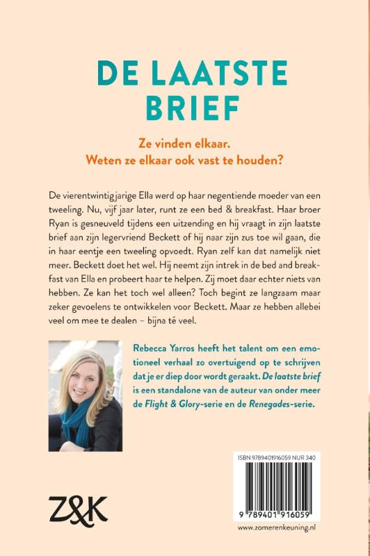 De laatste brief achterkant